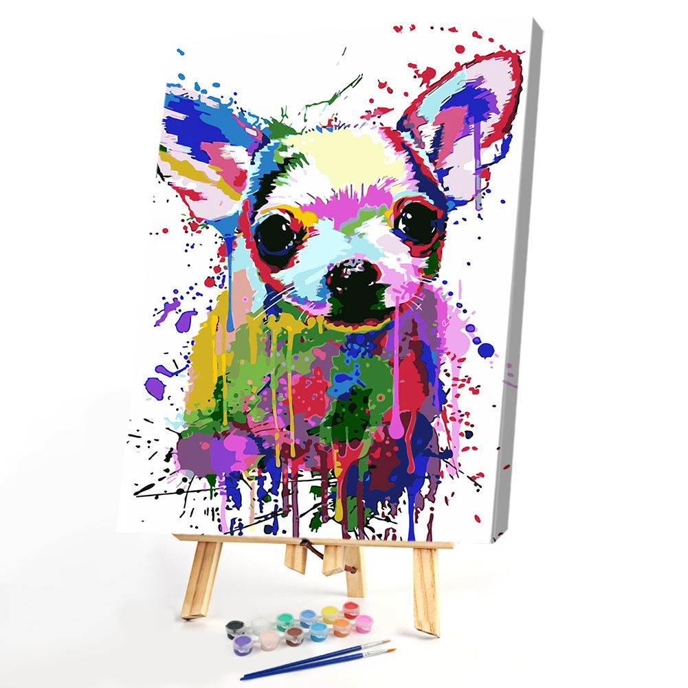 

40*50CM Paint By Numbers-Dog, 501 Original