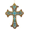Pendentif acrylique croix diamant bricolage