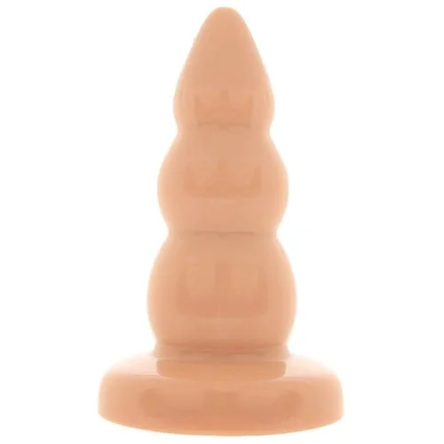 Pornhint Bottom Line 7 Inch Model 6 Butt Plug in Peach