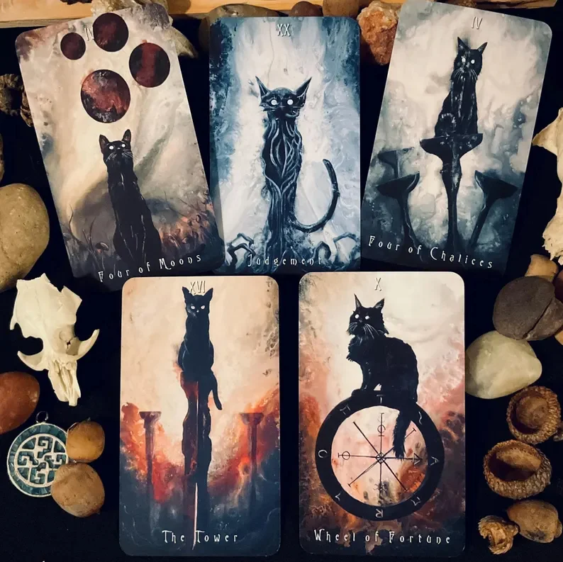 The Haunted Cat Tarot Deck