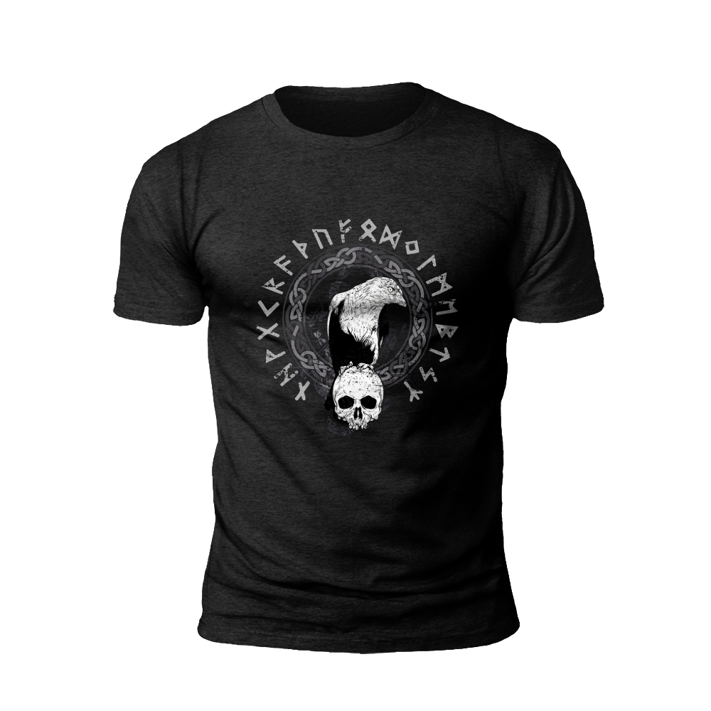 Mystic Skull: Enigma of the Ancient Runes t-shirt
