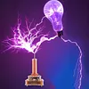 DC8-32V Music Tesla Coil US/EU Plug Experiment Desktop Model Toy Perfect Gifts