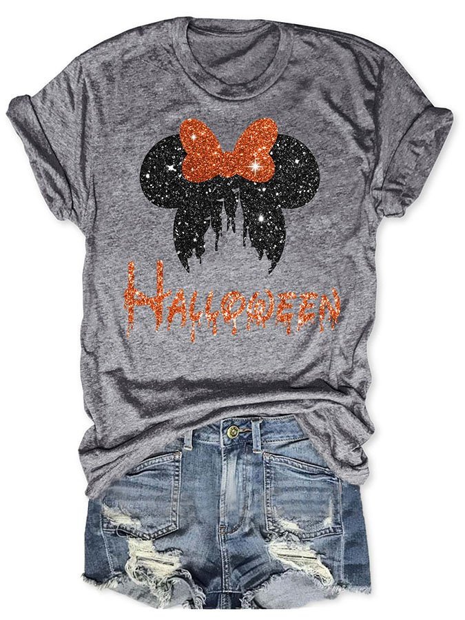 Stylish Print Short Sleeve T-Shirt