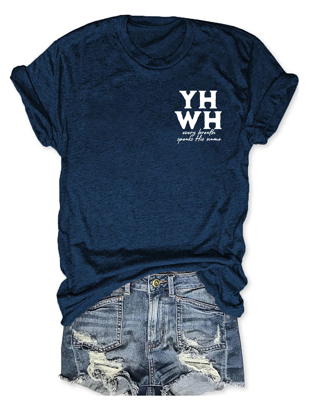 Yhwh Lungs Christian T-shirt