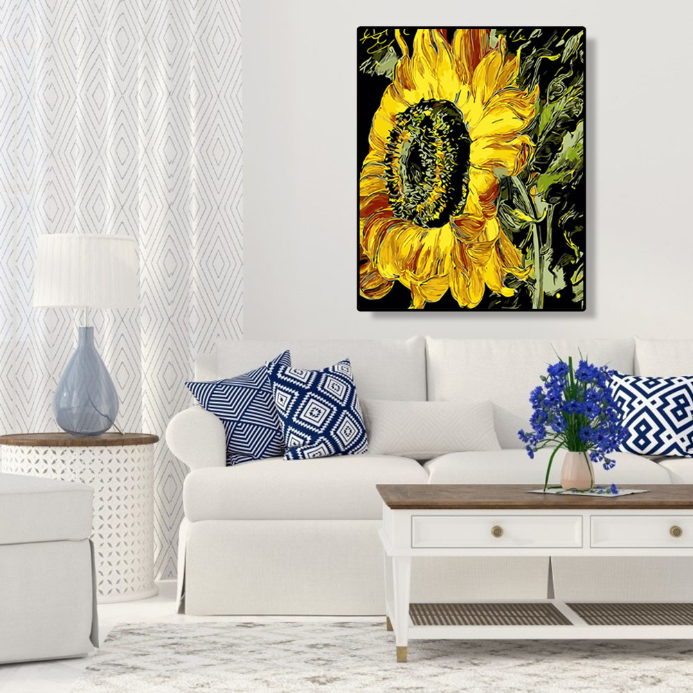 

40*50CM - Paint By Numbers - Sunflower, 501 Original