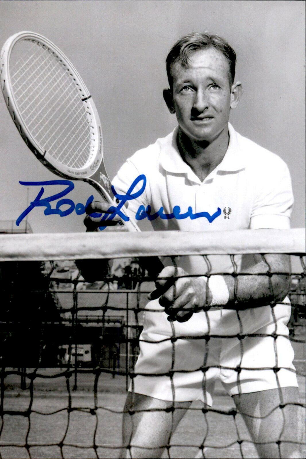 Rod Laver SIGNED autographed 4x6 Photo Poster painting TENNIS LEGEND #3