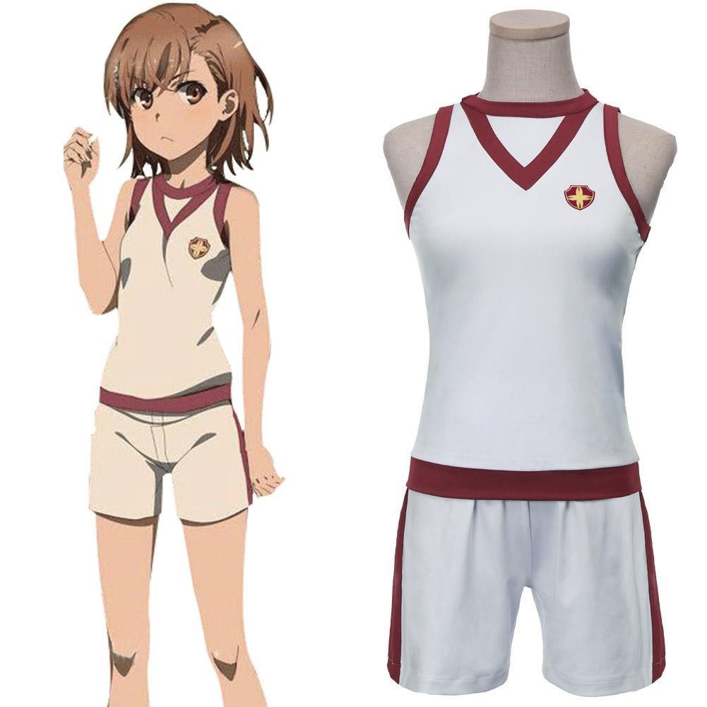 Staffel 3 A Certain Scientific Railgun T Misaka Mikoto Kostüm Cosplay Kostüm Sportkleidung