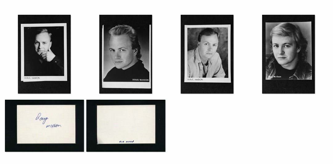 Doug Mckeon - Signed Autograph and Headshot Photo Poster painting set - On Golden Pond