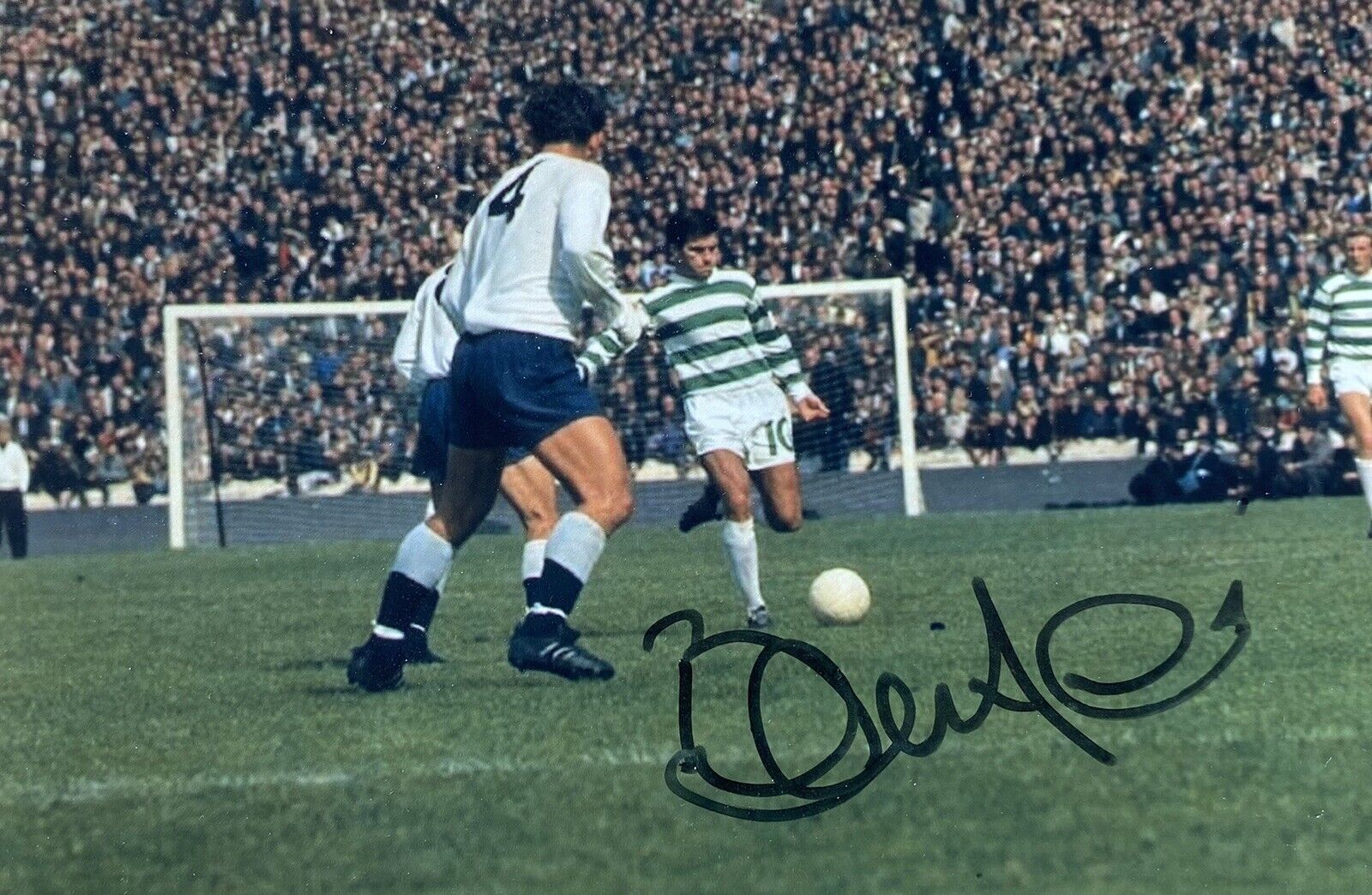 Bertie Auld Genuine Hand Signed Celtic 6X4 Photo Poster painting 12