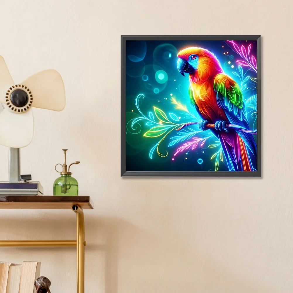 Diamond Painting - Full Round Drill - Parrot(Canvas|30*30cm)
