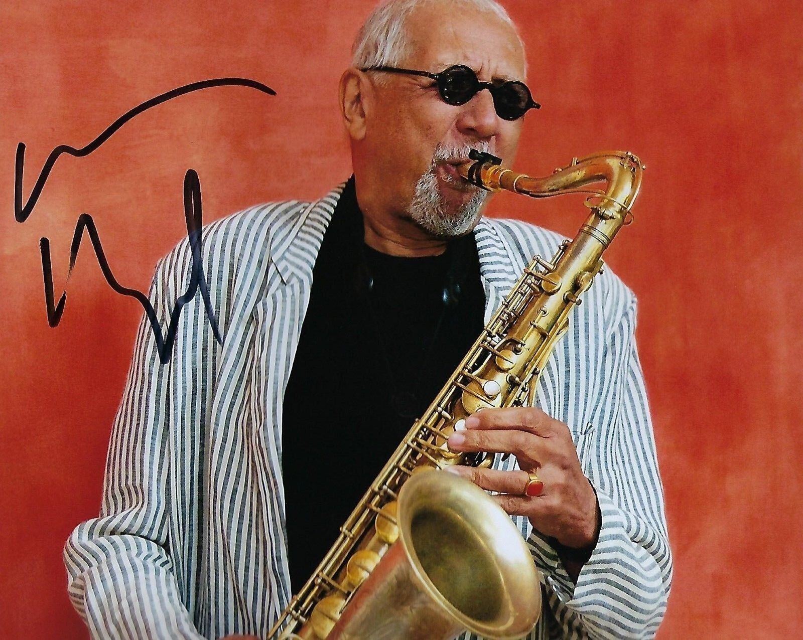 GFA World Famed Saxophone * CHARLES LLOYD * Signed Autograph 8x10 Photo Poster painting C3 COA