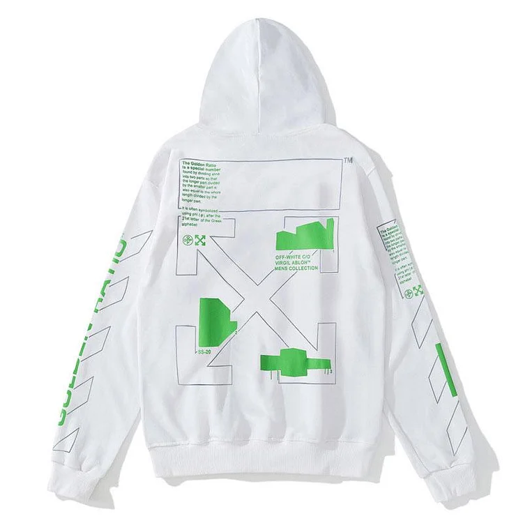 Off White Casual Sweatshirt Hoodie Men And Women Owt