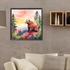 (40*40cm)Bear - Full Round Drill Diamond Painting