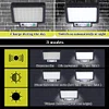 LED Split Solar Wall Lights Waterproof Motion Sensor Lamp Street Lighting
