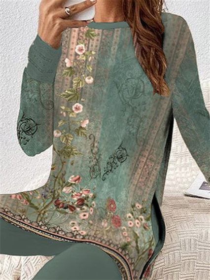 Women Half Sleeve V-neck Solid Color Dress