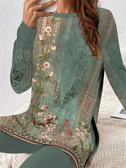 Women Half Sleeve V-neck Solid Color Dress