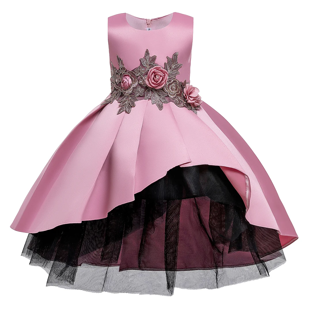 Buzzdaisy Flowers Evening Dress For Toddlers Flower Dress Sleeveless Can Be Washed Cotton Vintage Skirt Sports
