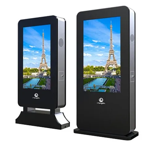 55 inch rfid outdoor waterproof digital signage touch screen TV 4K LCD ...