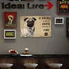 Funny Dog Pet Welcome - Vintage Metal Signs - 20*30cm/30*40cm