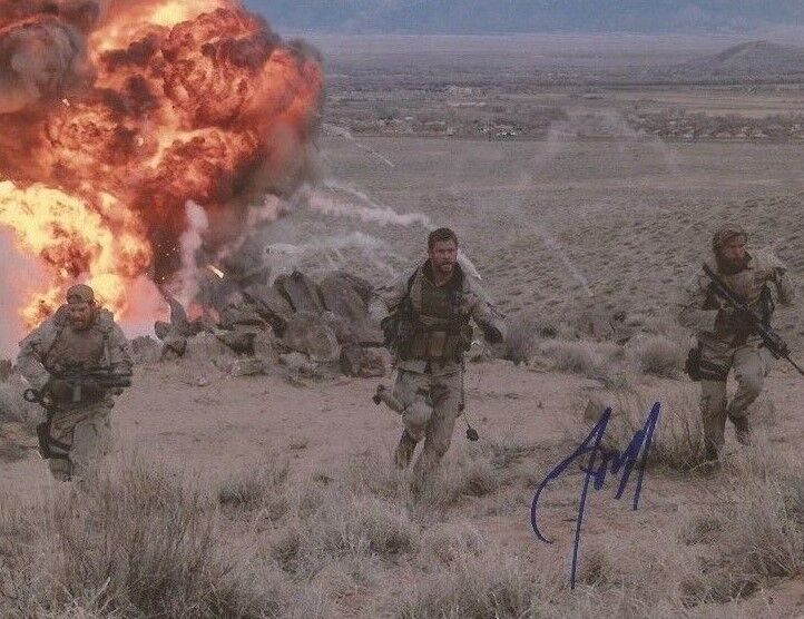 Thad Luckinbill signed 12 Strong 8x10 Photo Poster painting Proof Vern Michaels