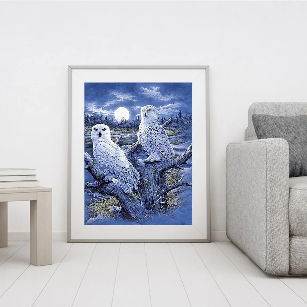 11ct Stamped Cross Stitch - Owl(40*50cm)