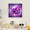 Fantasy Flowers-11CT Stamped Cross Stitch 40*40cm/15.75*15.75in