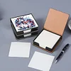 DIY Independence Day Unicorn Diamond Art Leather Notepad Box