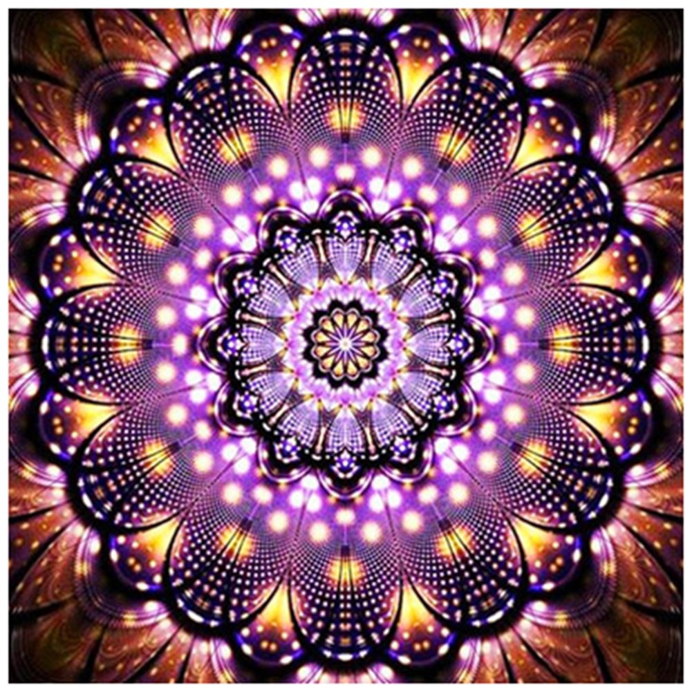 Mandala - Full Square - Diamond Painting(40*40cm)