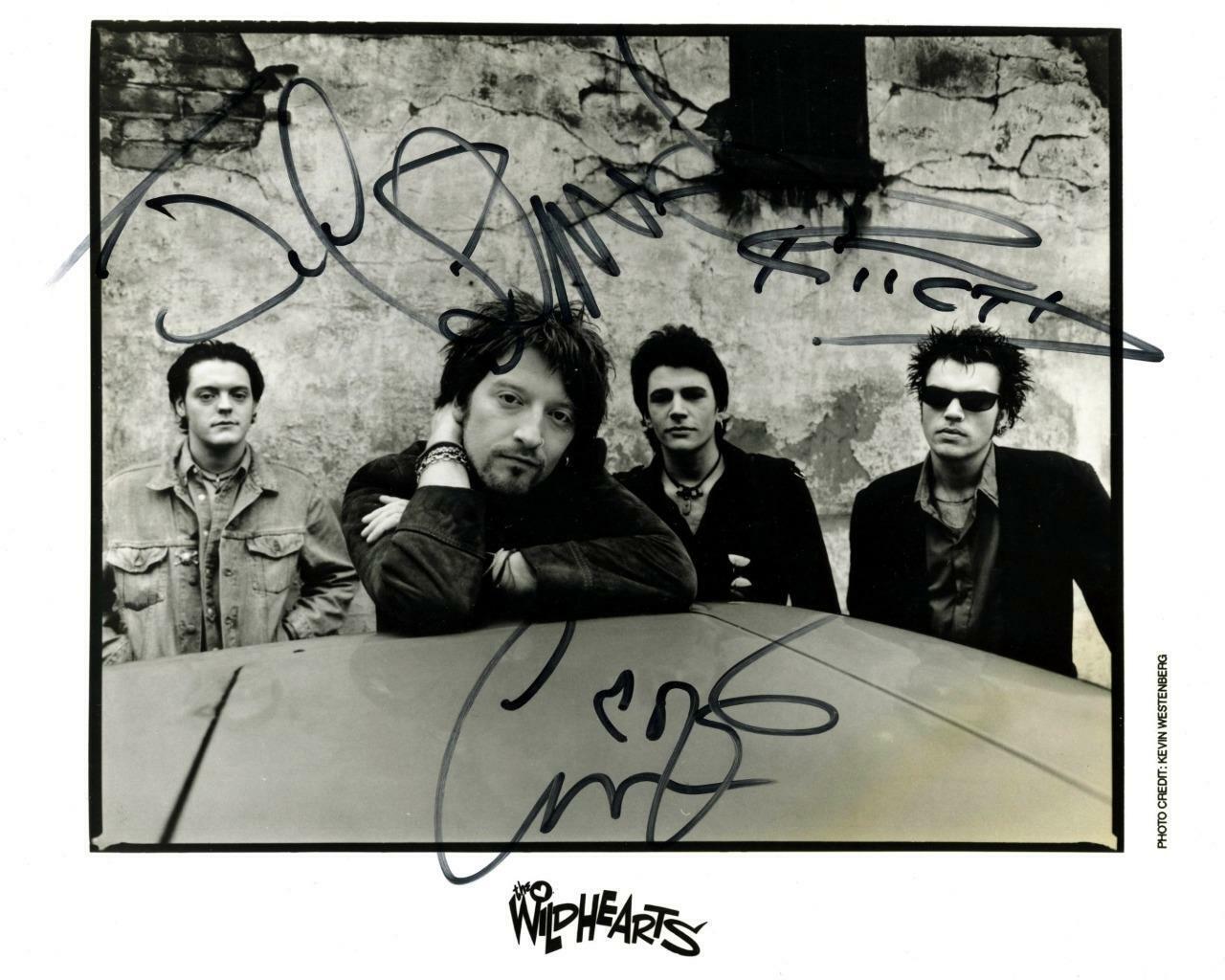 Wildhearts SIGNED AUTOGRAPHED 10 X 8