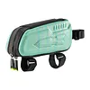 Bicycle Hard Shell Triangle Bag Anti-Scratch Bike Front Handlebar Bag Large Capacity Road Bike Front Tube Pouch for Road Mountain Bikes Frame Bag