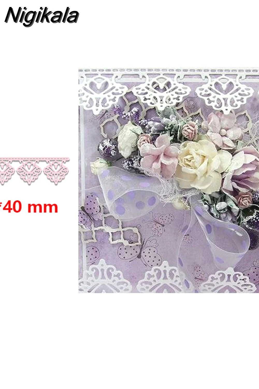 Nigikala Square Circle Oval Heart Frame Butterfly Border Cutting Dies for DIY Scrapbooking Valentine's Cards Crafts New 2023
