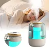 Air Humidifier Super Anti-Dry-Burning Quiet Silent Dual-Spray Humidifier W/ 7-Color Ambient Night Light Suitable for Room Office and Gym