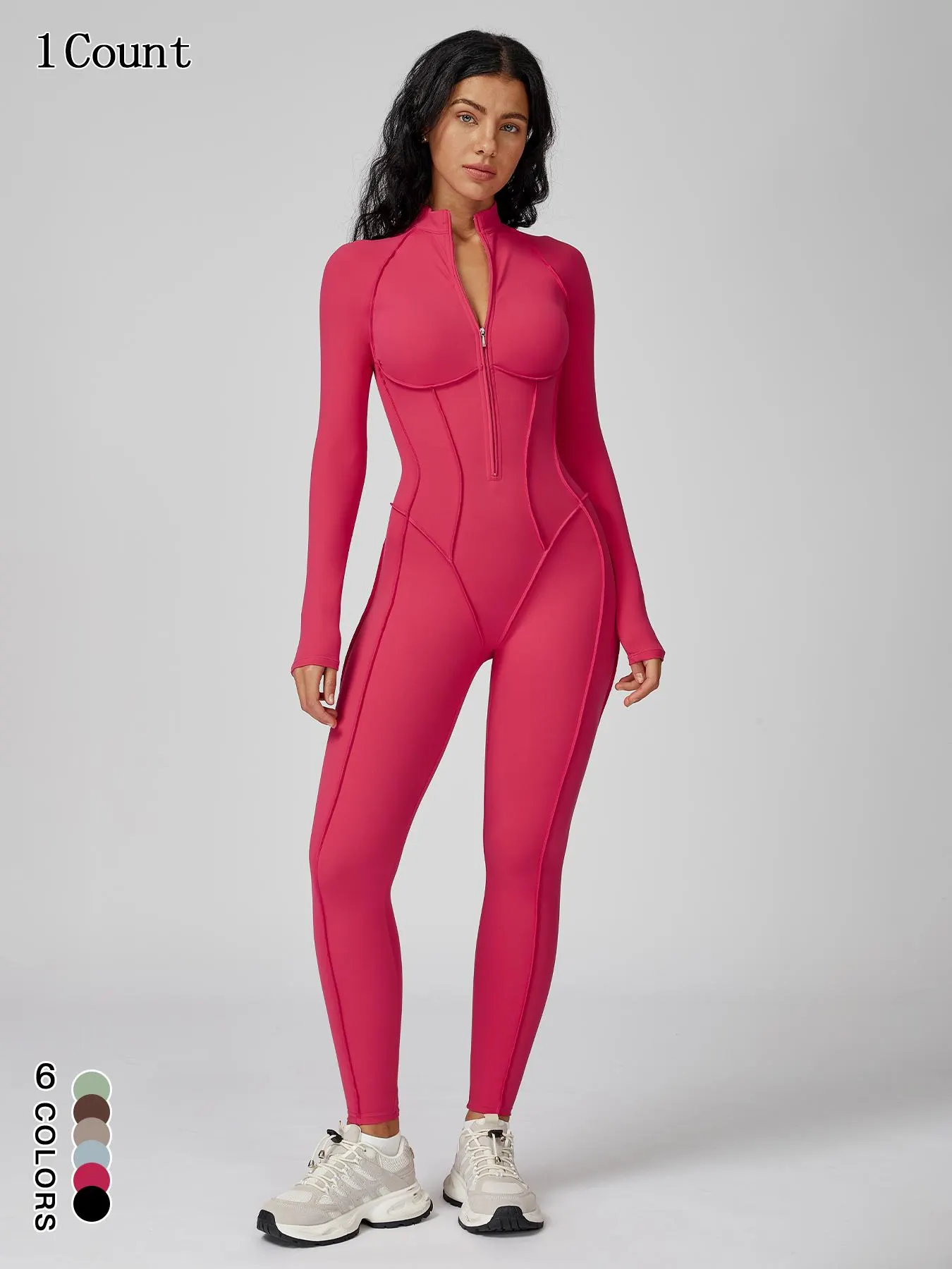Viral Tiktok Trend Sleeveless Athletic Bodysuit, Bbuttery Soft Tummy Control Butt Lifting One Piece Stretchy Sports Jumpsuit, Casual Slim-Fitting Below the Knee Viral Tiktok Trend Sleeveless Athletic Bodysuit, Bbuttery Soft Tummy Control Butt Lifting One Piece Stretchy Sports Jumpsuit, Casual Slim-Fitting Below the Knee