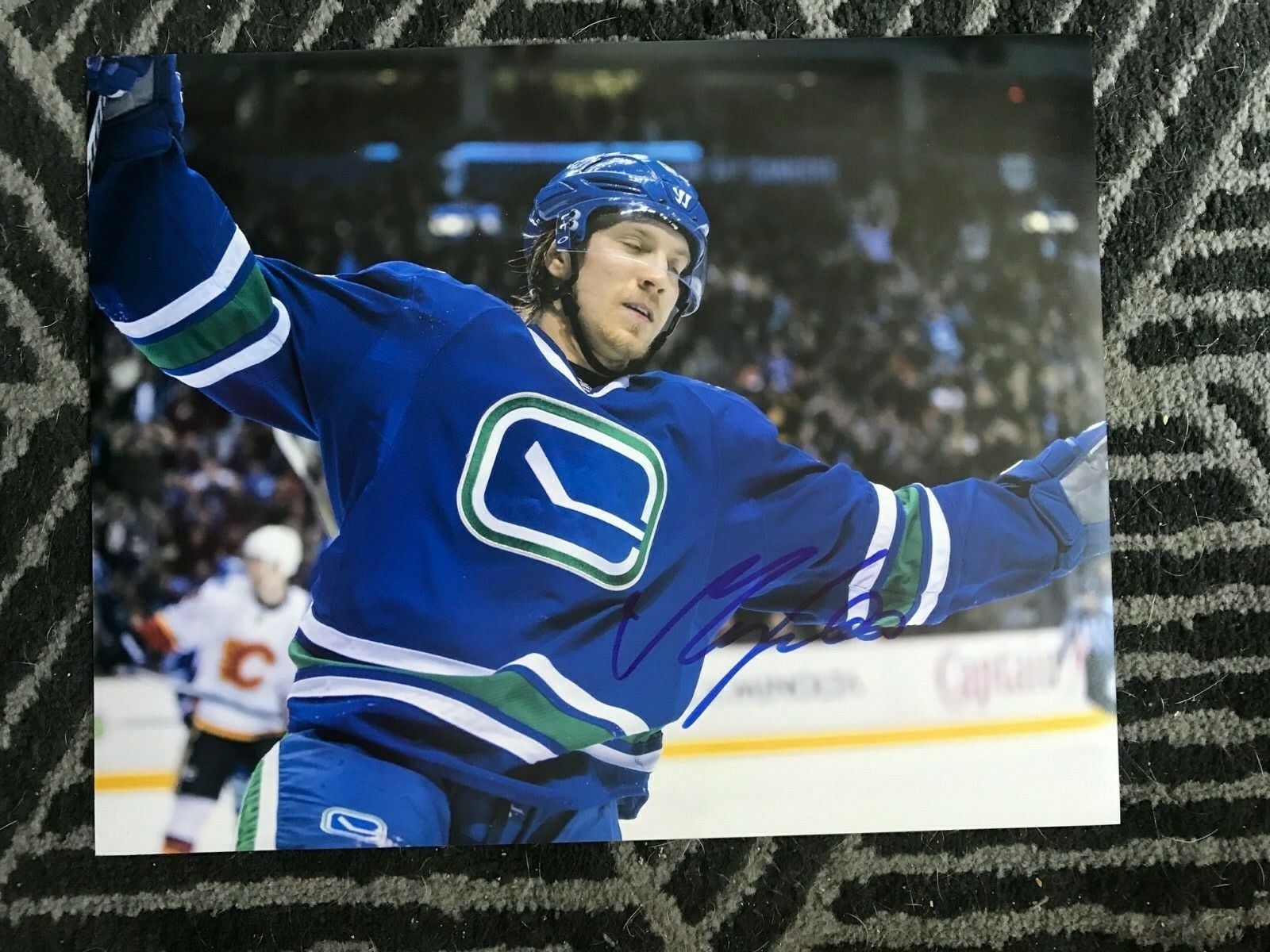 Vancouver Canucks Markus Granlund Signed Autographed 11x14 NHL Photo Poster painting COA