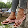 LAST DAY 50% Off -⚡200 pairs only⚡Women's Lightweight Flowers Clip Toe Sandals