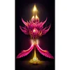 >SALE<Flaming Lotus 5D DIY Diamond Painting Kits Full Round Drill Wall Decor (Y731)