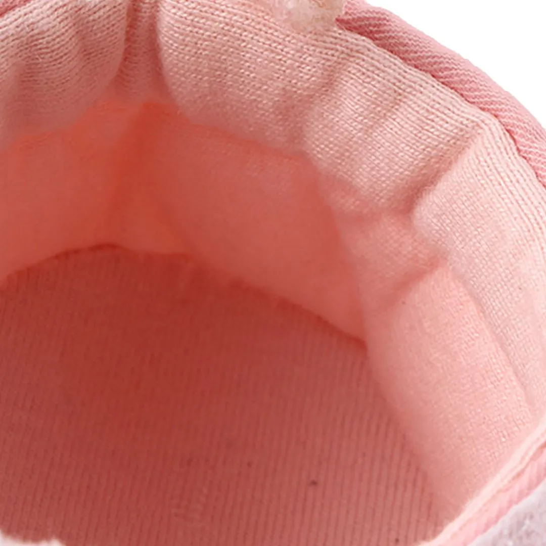 Newborn Toddler Baby Shoes, Anti-Slip Bowknot Cotton Shoes Prewalker Soft Sole Shoes for Baby Girls Solid First Walkers Princess