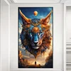 Diamond Painting-DIY Full Round Drill Lion(40*70CM)