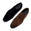 Mens Suede Leather Dress Shoes