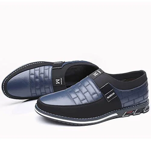 Mqq Orthopedic Shoes Luxury Men&rsquo;s Orthopedic Business Slip-On Leather