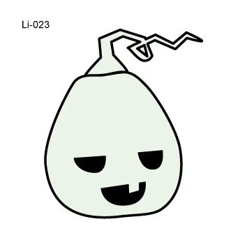 Sdrawing Glowing Tattoo Stickers Children's Glowing Toy Spider Pumpkin ghost Face Simulation Cartoon Luminous Tattoo Stickers