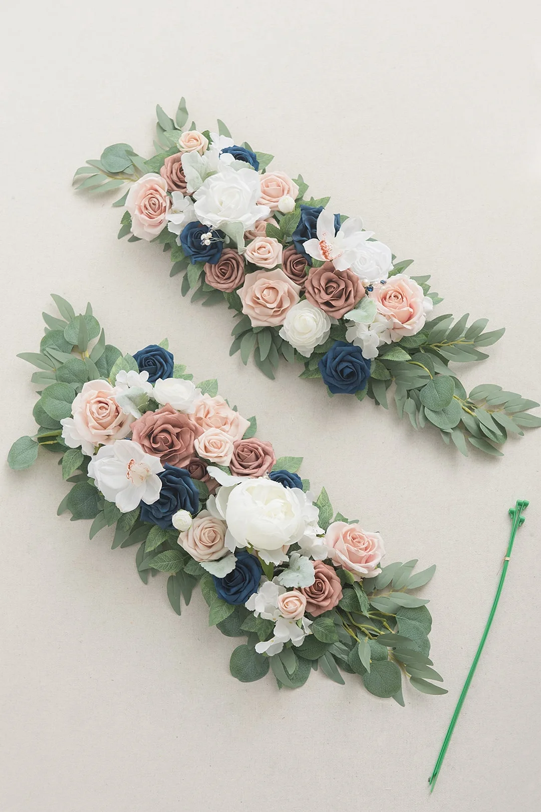 Round Arch Decor Set in Dusty Rose & Navy