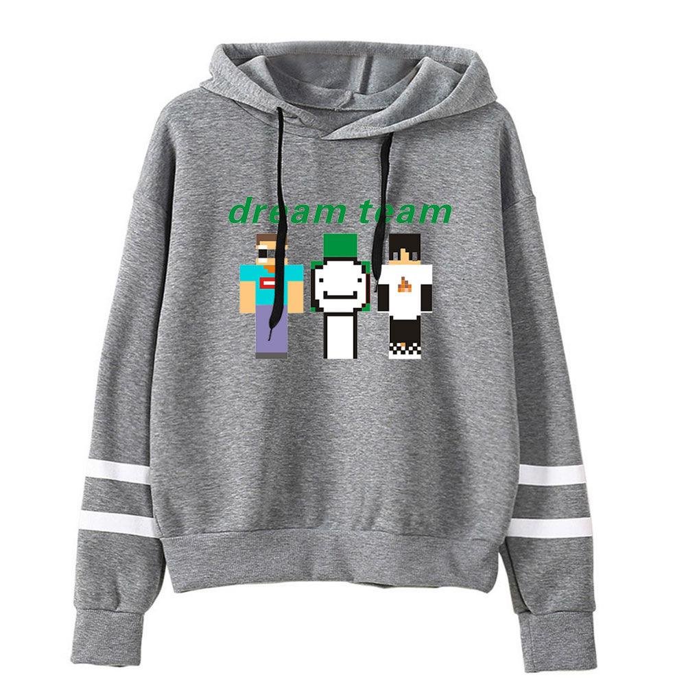 dream white smile hoodie