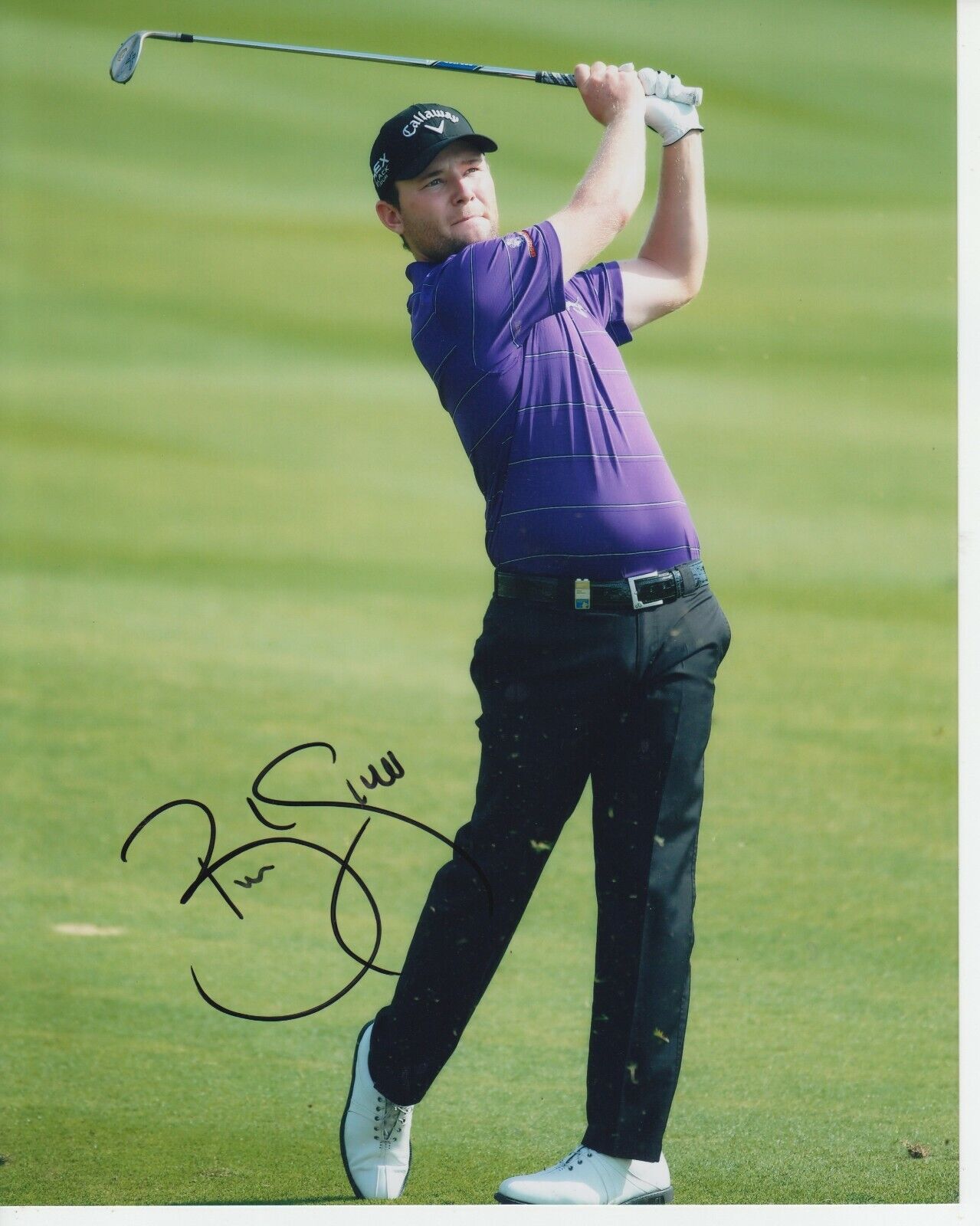 Branden Grace 8x10 Photo Poster painting Signed w/ COA Golf #1