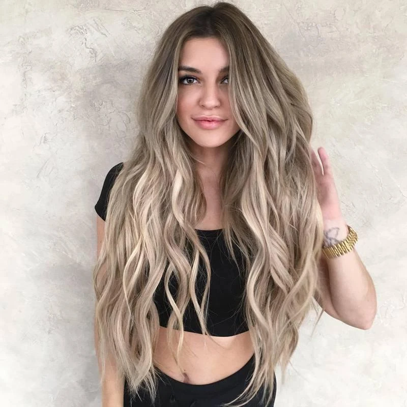 ELCNEPAL® | (✨NEW)Lace Front High-Density Hair Wigs For Women Pre Plucked With Baby Hair Brazilian Remy Body Wave Lace Front Wig Bleach Knots ELCNEPAL
