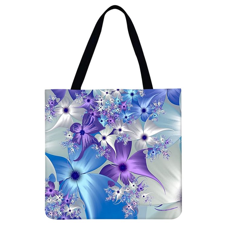 Flowers - Linen Tote Bag
