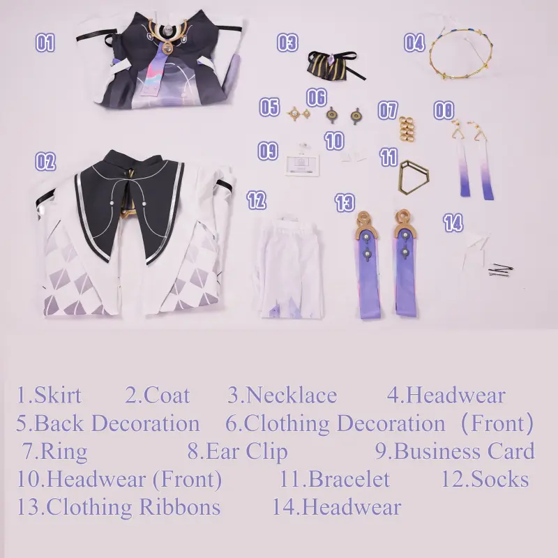 [Wetrose] In Stock Wuthering Waves Mornye Game Outfit Cosplay Costume