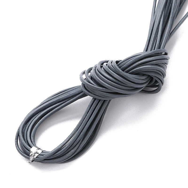1 Piece Minimalist Solid Color Leather Rope Jewelry Accessories