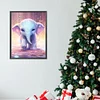 Diamond Painting-DIY Round Drill Garden Elephant