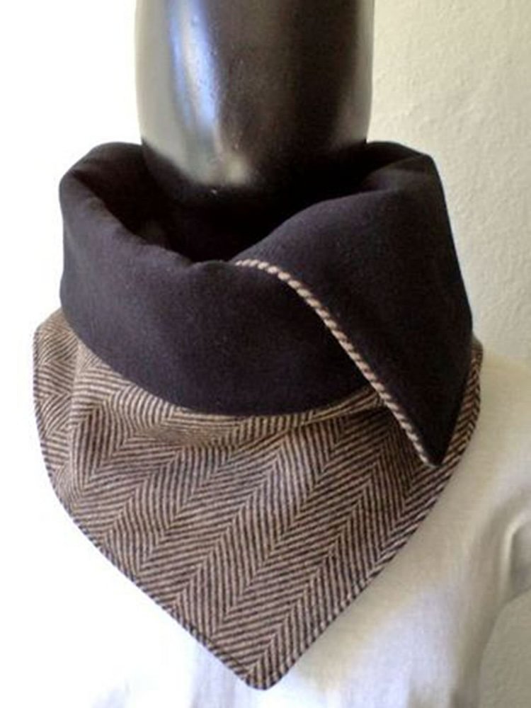 Men's warm scarf